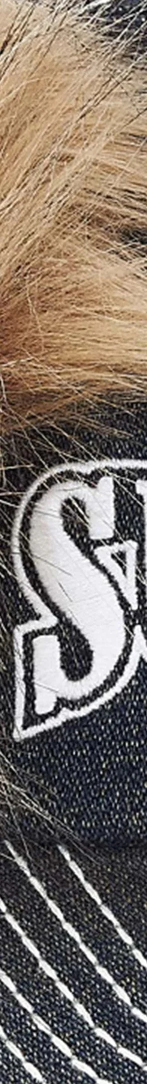 Supreme True Religion Earflap 5-Panel - Dirty Indigo (front)