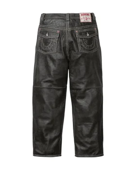 Supreme True Religion Loose Fit Leather Pant