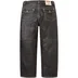Supreme True Religion Loose Fit Leather Pant - Black (front)