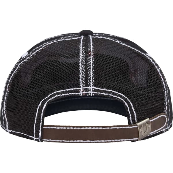 Supreme True Religion Mesh Back 6-Panel - Black (front)