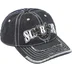 Supreme True Religion Mesh Back 6-Panel - Dirty Indigo (front)