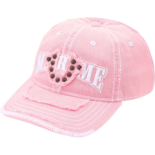 Supreme True Religion Mesh Back 6-Panel - Pink (front)