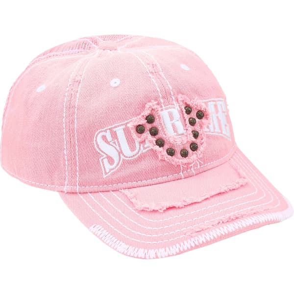 Supreme True Religion Mesh Back 6-Panel - Pink (front)
