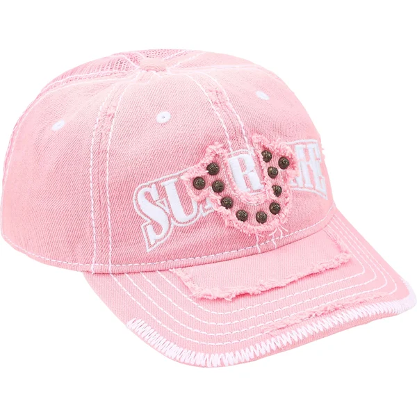 Supreme True Religion Mesh Back 6-Panel - Pink (front)