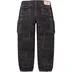 Supreme True Religion Patchwork Cargo Pant - Black (front)