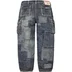 Supreme True Religion Patchwork Cargo Pant - Dirty Indigo (front)