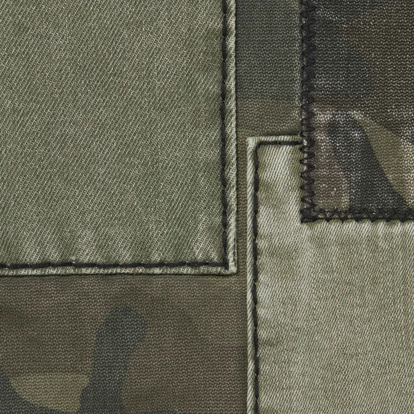 Supreme True Religion Patchwork Cargo Pant - Olive Camo (front)