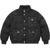 Supreme True Religion Puffer Jacket - Black (front)