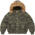 Supreme True Religion Puffer Jacket - Olive Camo (front)