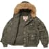 Supreme True Religion Puffer Jacket - Olive Camo (front)