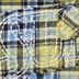 Supreme True Religion Quilted Lined Plaid Flannel Shirt - Yellow (front)