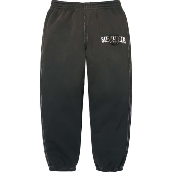 Supreme True Religion Sweatpant - Black (front)