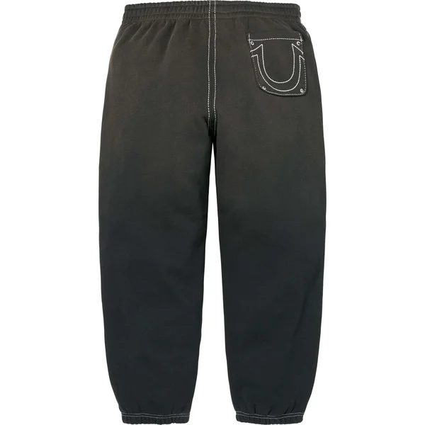 Supreme True Religion Sweatpant - Black (front)