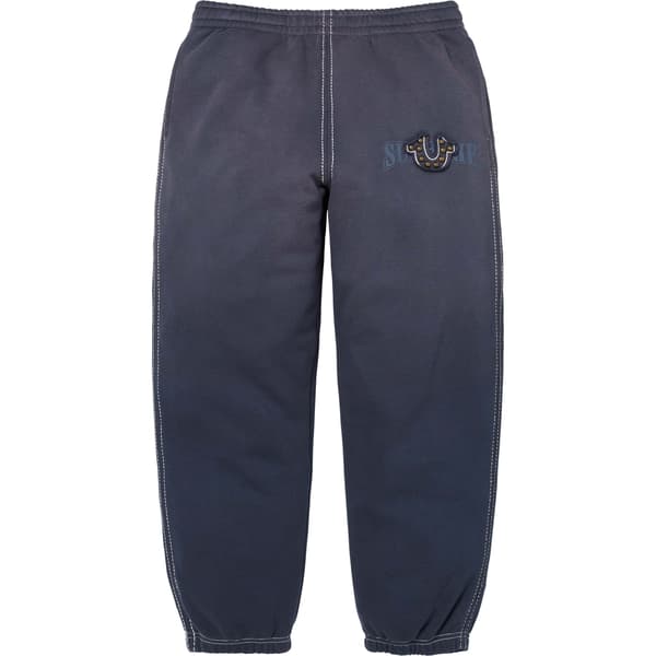 Supreme True Religion Sweatpant - Navy (front)