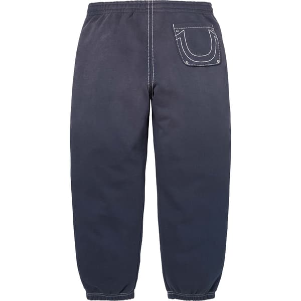 Supreme True Religion Sweatpant - Navy (front)