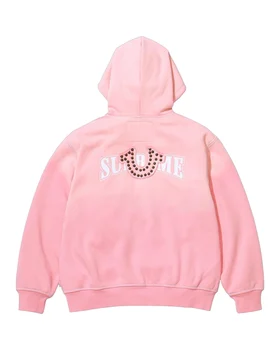 Supreme True Religion Zip Up Hooded Sweatshirt