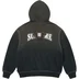 Supreme True Religion Zip Up Hooded Sweatshirt - Black (front)
