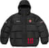 Supreme Umbro Down Puffer Jacket - Black (front)