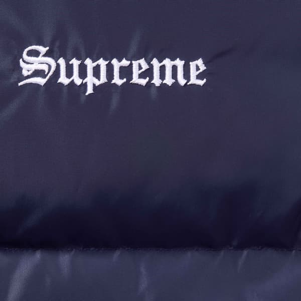 Supreme Umbro Down Puffer Jacket - Navy (front)