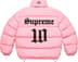 Supreme Umbro Down Puffer Jacket - Pink (front)