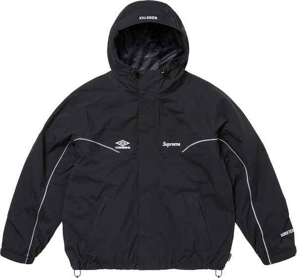 Supreme Umbro GORE-TEX Hooded Jacket - Black (front)