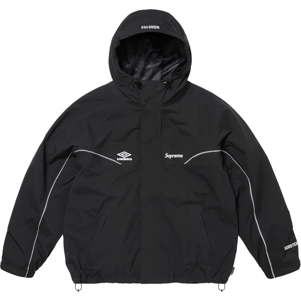Supreme Umbro GORE-TEX Hooded Jacket - Black (front)