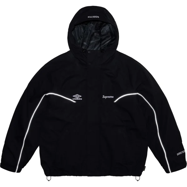 Supreme Umbro GORE-TEX Hooded Jacket - Black (front)