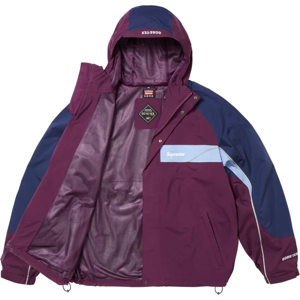 Supreme Umbro GORE-TEX Hooded Jacket - Dark Purple (front)