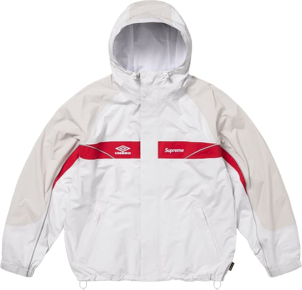 Supreme Umbro GORE-TEX Hooded Jacket - White (front)