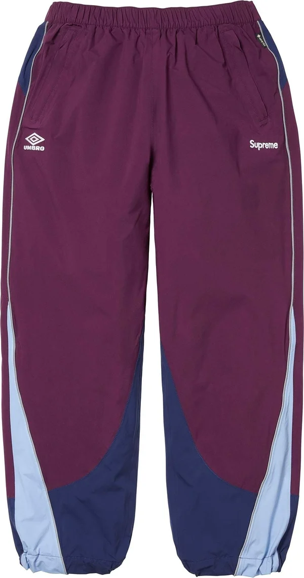 Supreme Umbro GORE-TEX Track Pant - Dark Purple (front)