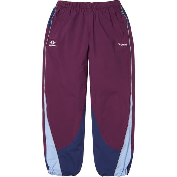 Supreme Umbro GORE-TEX Track Pant - Dark Purple (front)