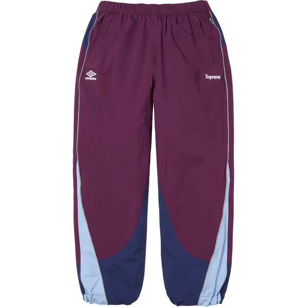 Supreme Umbro GORE-TEX Track Pant - Dark Purple (front)