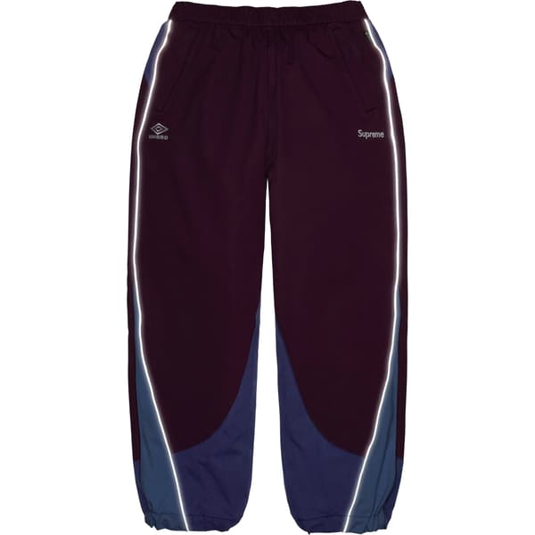 Supreme Umbro GORE-TEX Track Pant - Dark Purple (front)