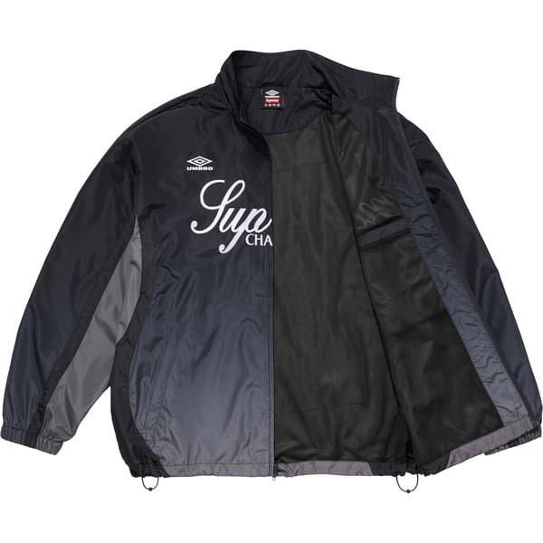 Supreme Umbro Gradient Track Jacket - Black (front)