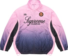 Supreme Umbro Gradient Track Jacket Pink