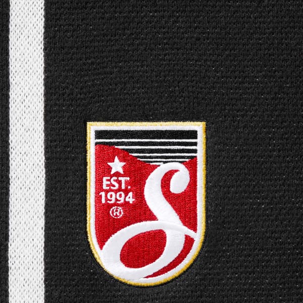 Supreme Umbro Knit Soccer Short - Black (front)