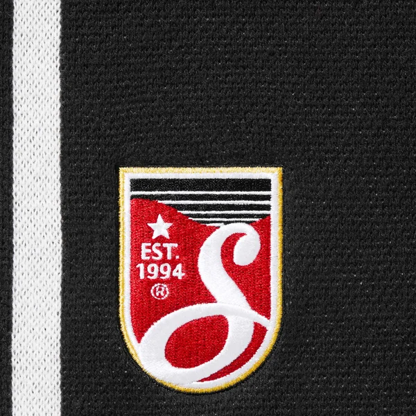 Supreme Umbro Knit Soccer Short - Black (front)