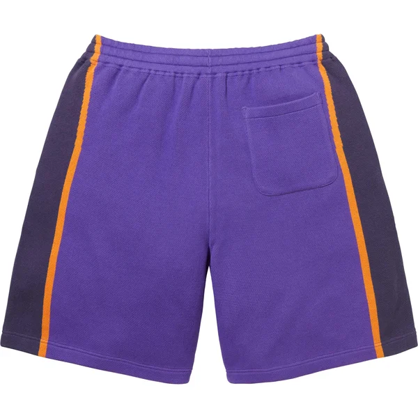 Supreme Umbro Knit Soccer Short - Purple (front)