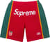 Supreme Umbro Knit Soccer Short - Red (front)