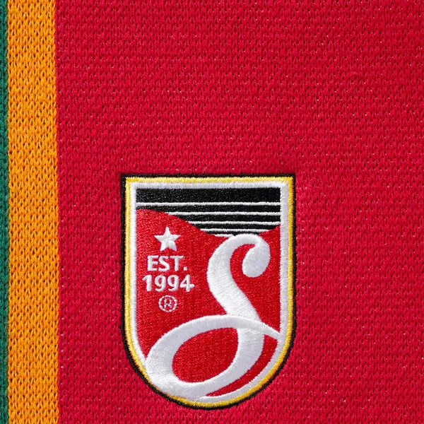 Supreme Umbro Knit Soccer Short - Red (front)