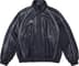Supreme Umbro Leather Track Jacket - Navy (front)