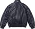 Supreme Umbro Leather Track Jacket - Navy (front)