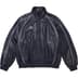 Supreme Umbro Leather Track Jacket - Navy (front)