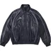 Supreme Umbro Leather Track Jacket - Navy (front)