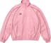 Supreme Umbro Leather Track Jacket - Pink (front)