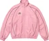 Supreme Umbro Leather Track Jacket - Pink (front)