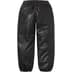 Supreme Umbro Leather Track Pant - Black (front)