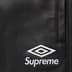 Supreme Umbro Leather Track Pant - Black (front)