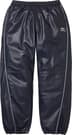 Supreme Umbro Leather Track Pant - Navy (front)