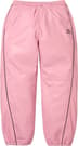 Supreme Umbro Leather Track Pant - Pink (front)